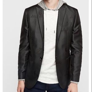 Express Los Angeles Lakers NBA Tuxedo Jacket Sz 40